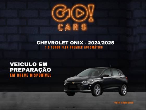CHEVROLET ONIX 1.0 TURBO FLEX PREMIER AUTOMÁTICO CHEVROLET ONIX 1.0 TURBO FLEX PREMIER AUTOMÁTICO